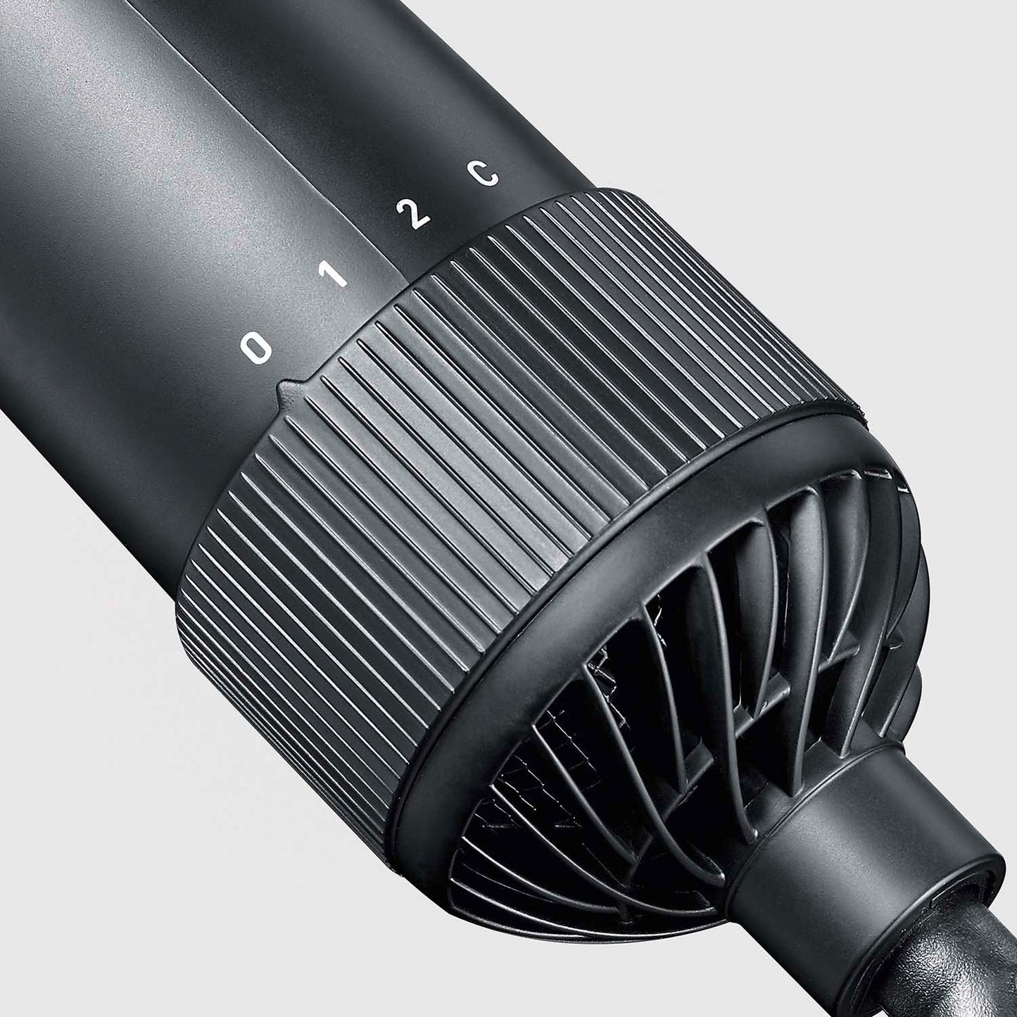 Hot Air Brush with Rotating Head, 1000W, 2 Speeds