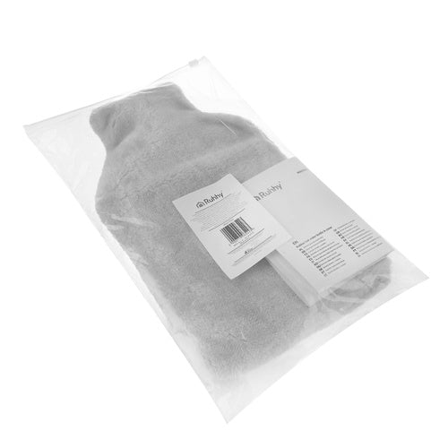 Hot Water Bottle 1.8L with Soft Plush Cover