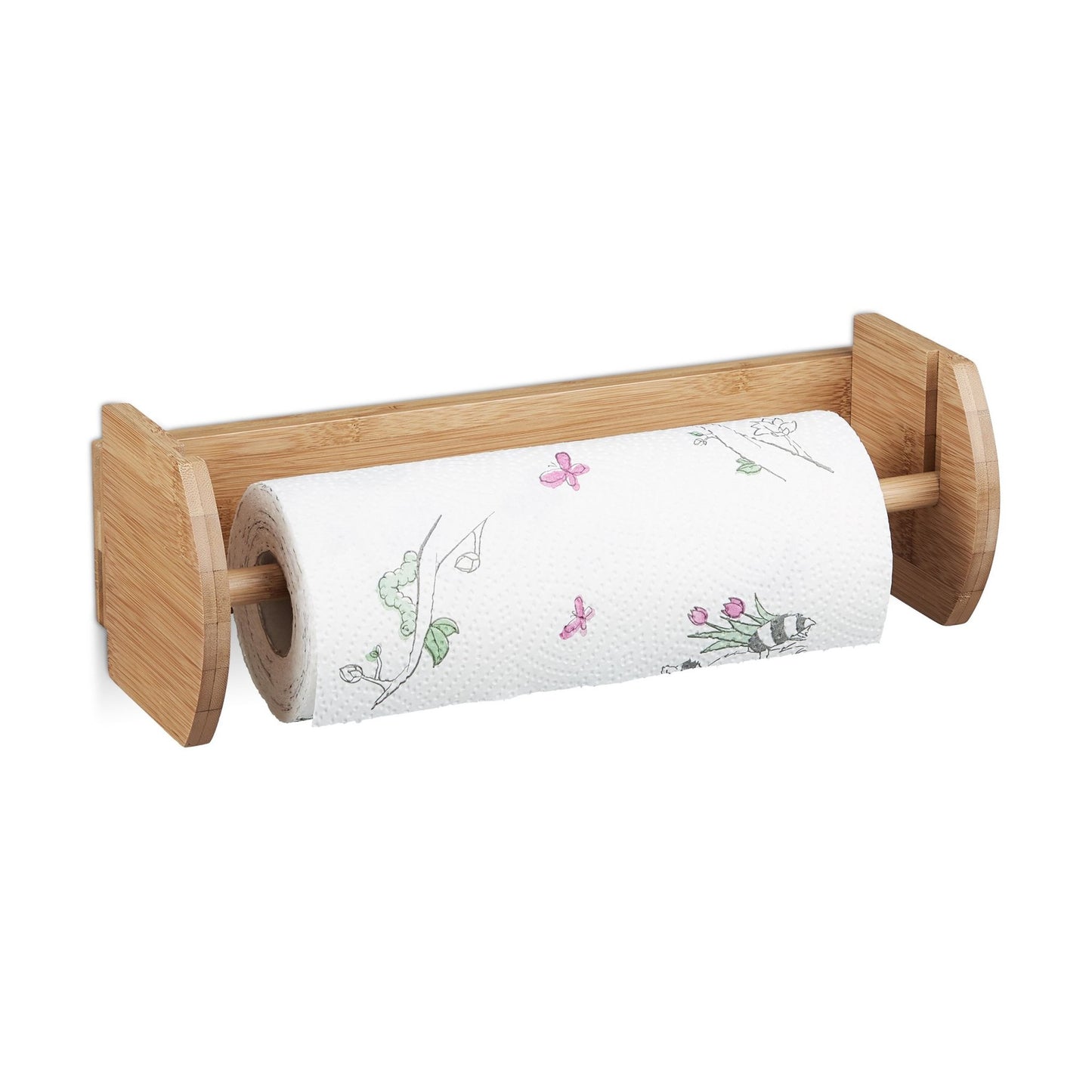 Household paper holder wall