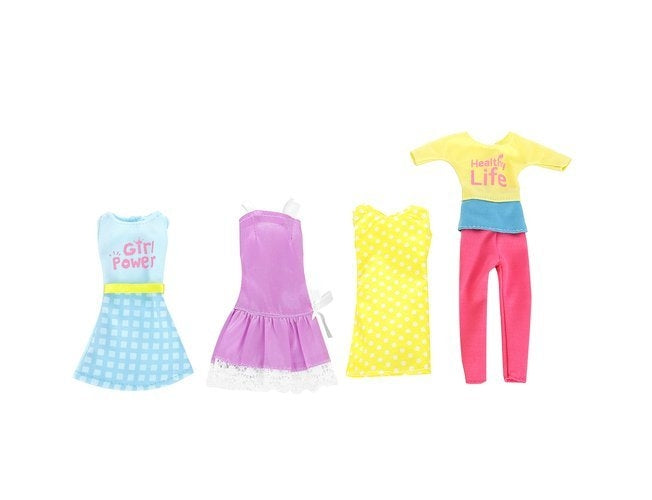 House with clothes + doll