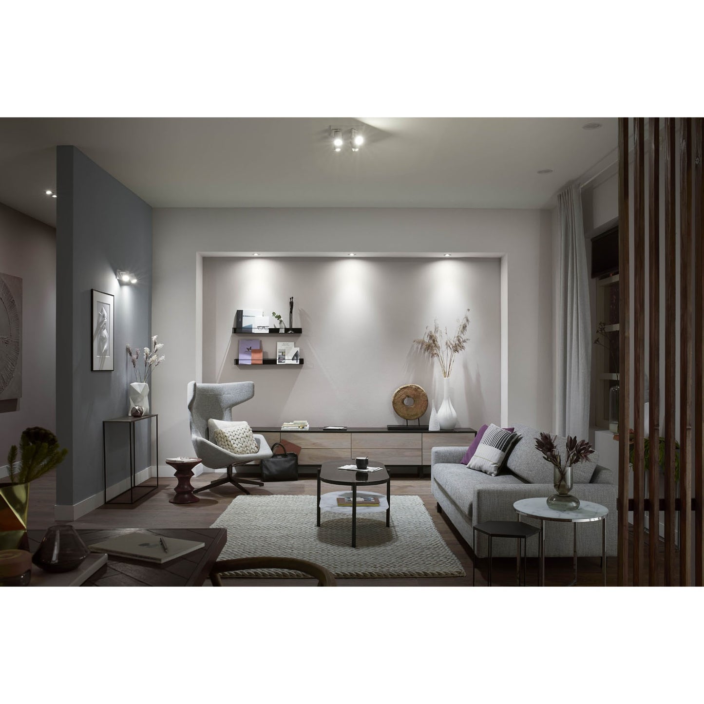 Hue Centura inf. spot White Color Round White