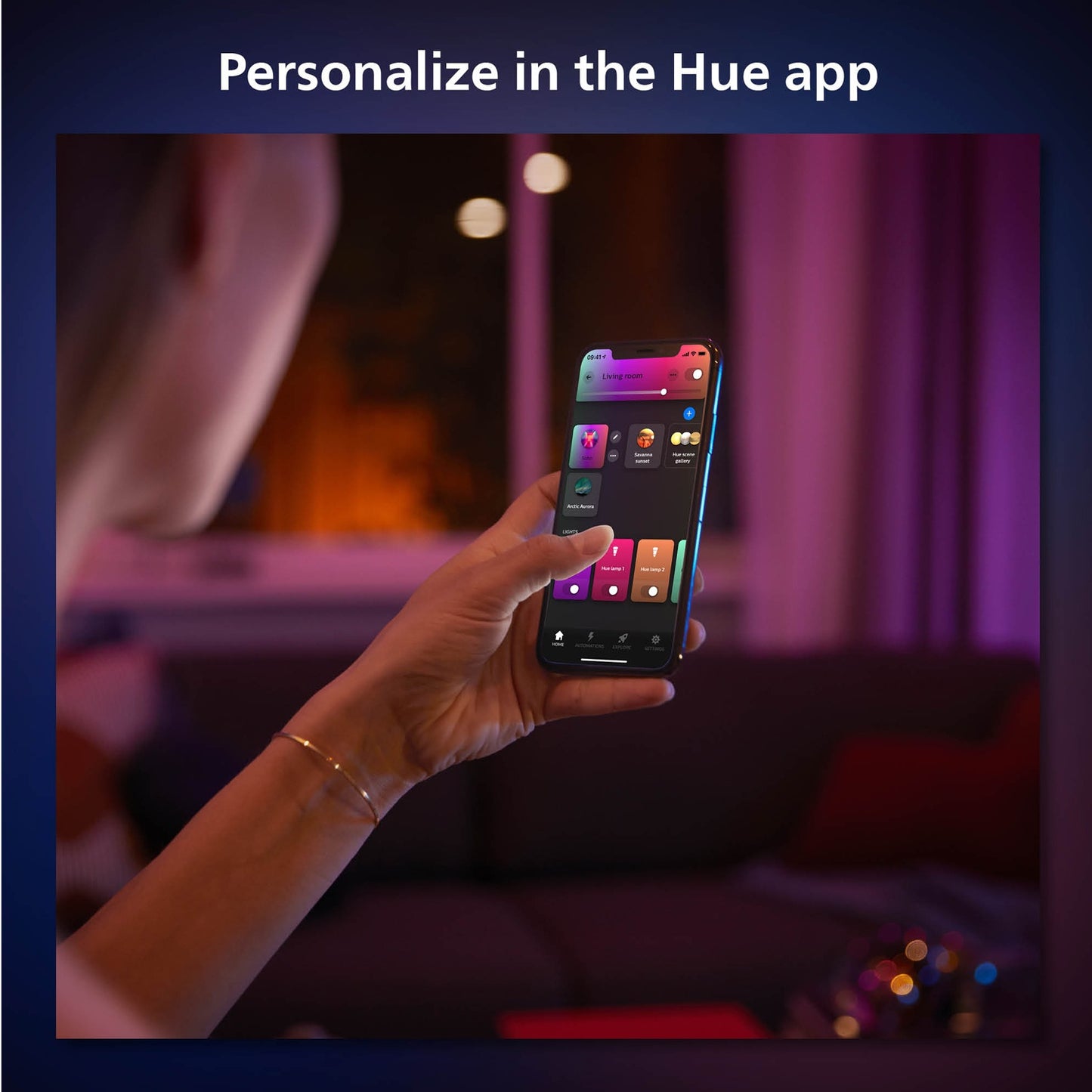 Hue Go Portable table lamp Black/Dark grey