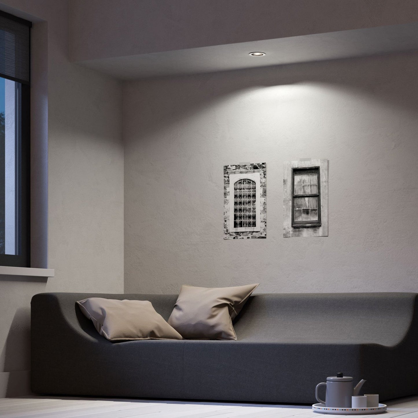 Hue Milliskin spot White Ambiance Round White