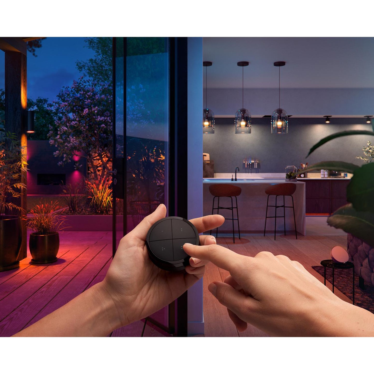 Hue Tap Dial Switch Black