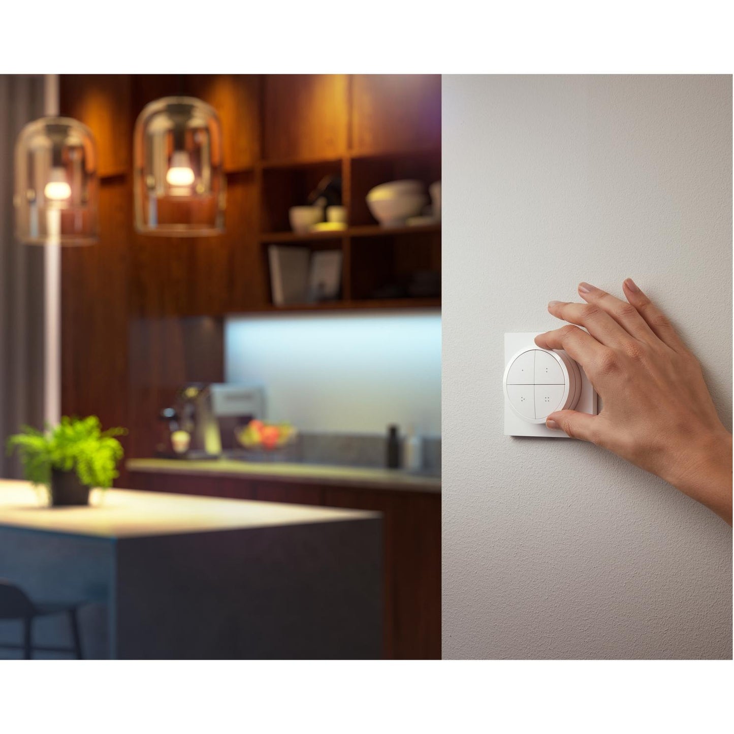 Hue Tap Dial Switch White