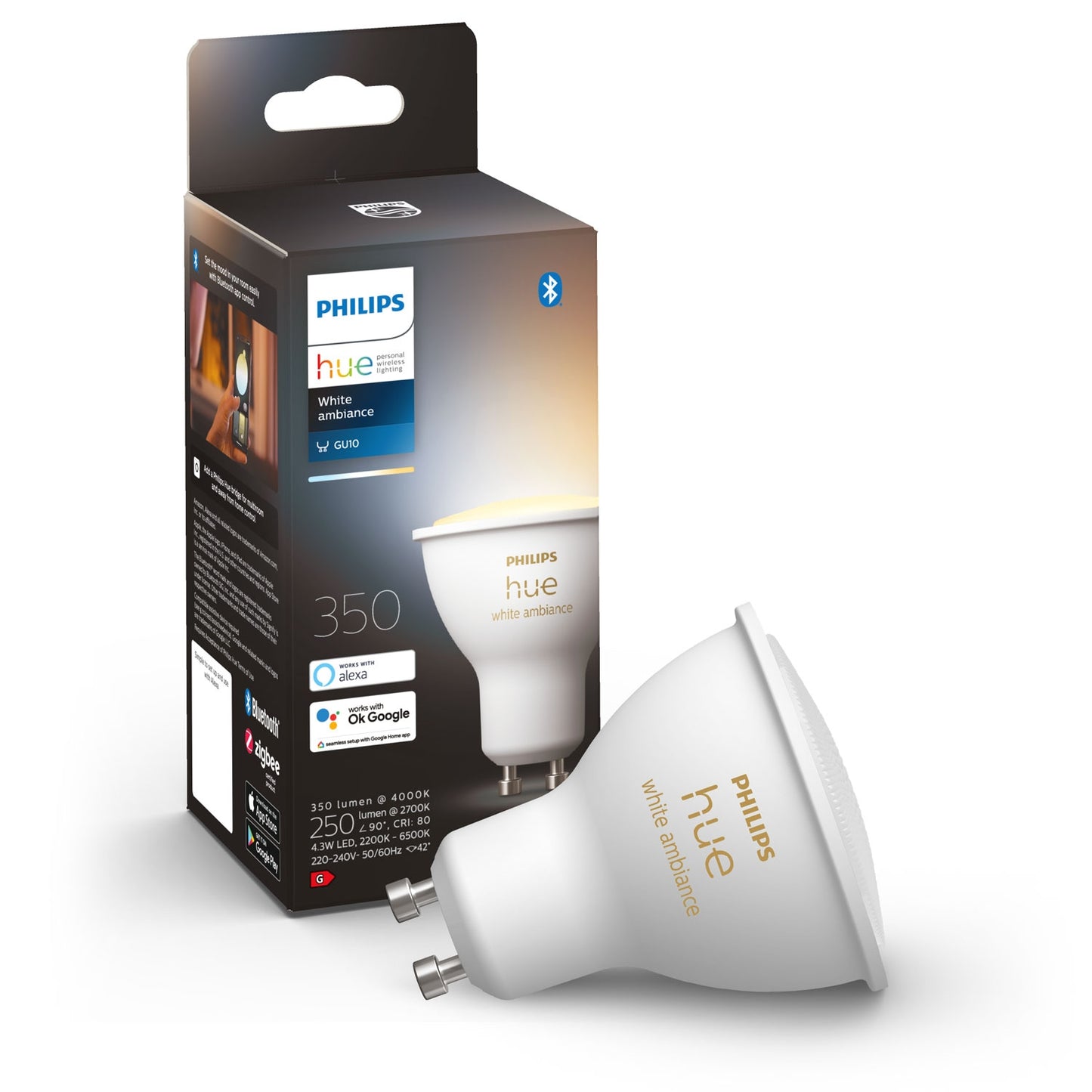 Hue White Ambiance GU10 1-pack