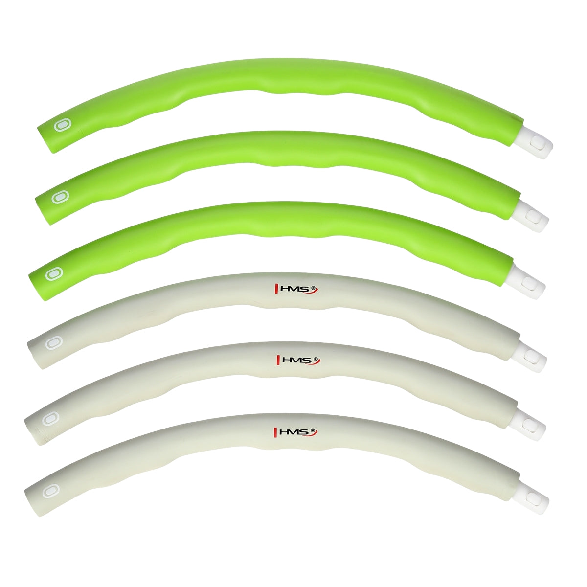 Hula Hoop 100cm, Green-Grey Fitness Ring