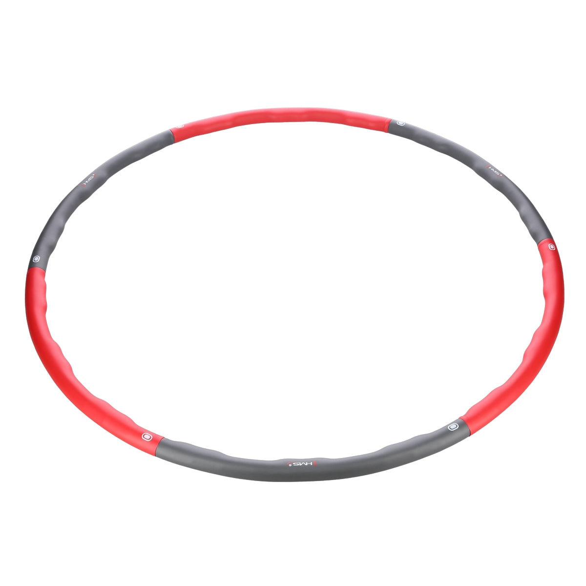 Hula Hoop 100cm, Red-Grey Fitness Ring