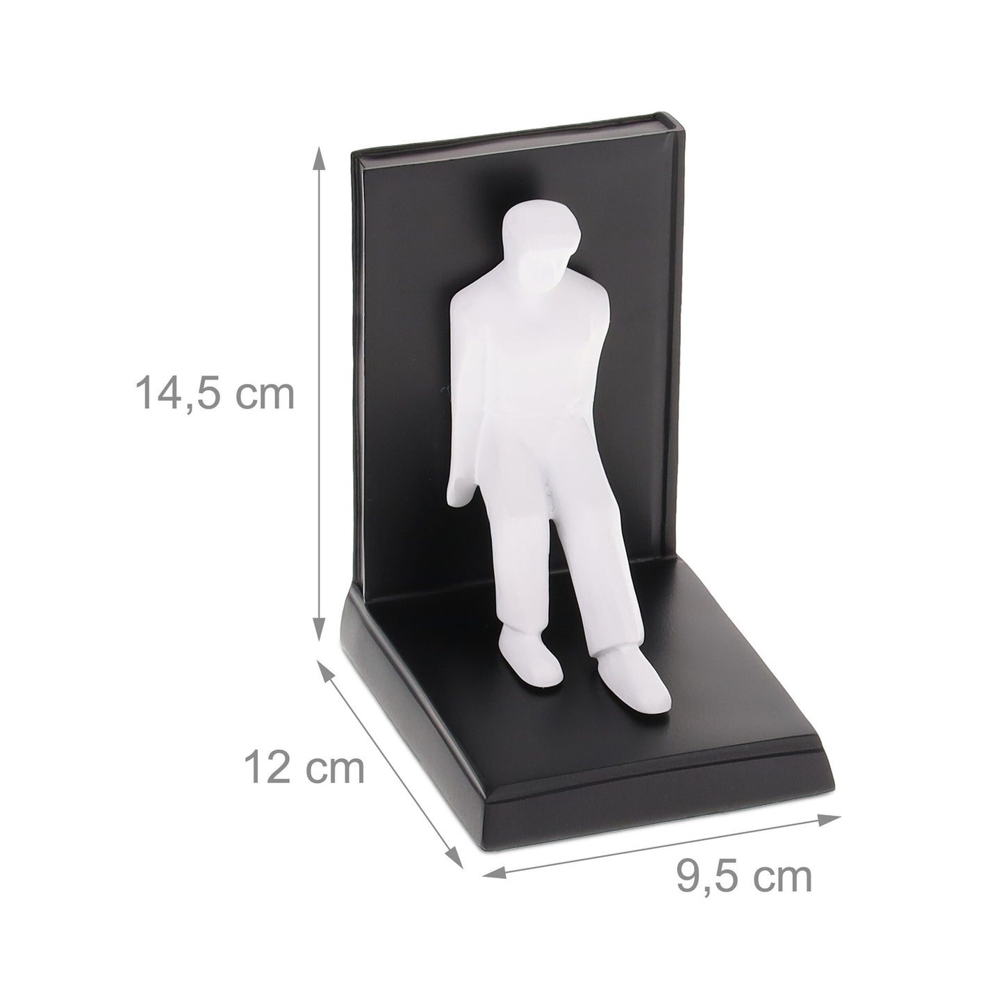 Human bookend set of 2