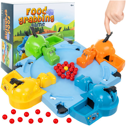 Hungry Hippos Arcade Game for Kids, Family Fun, 2-4 Players