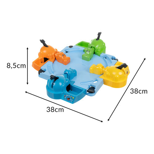 Hungry Hippos Arcade Game for Kids, Family Fun, 2-4 Players