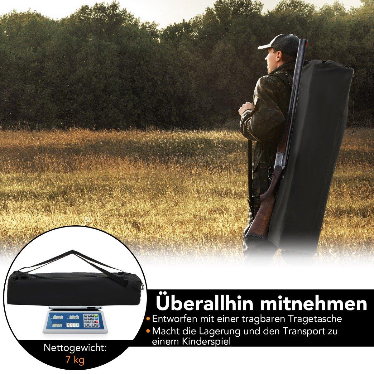 Hunting tent for 2-3 people 360° transparent camouflage tent for deer and wild boar hunting