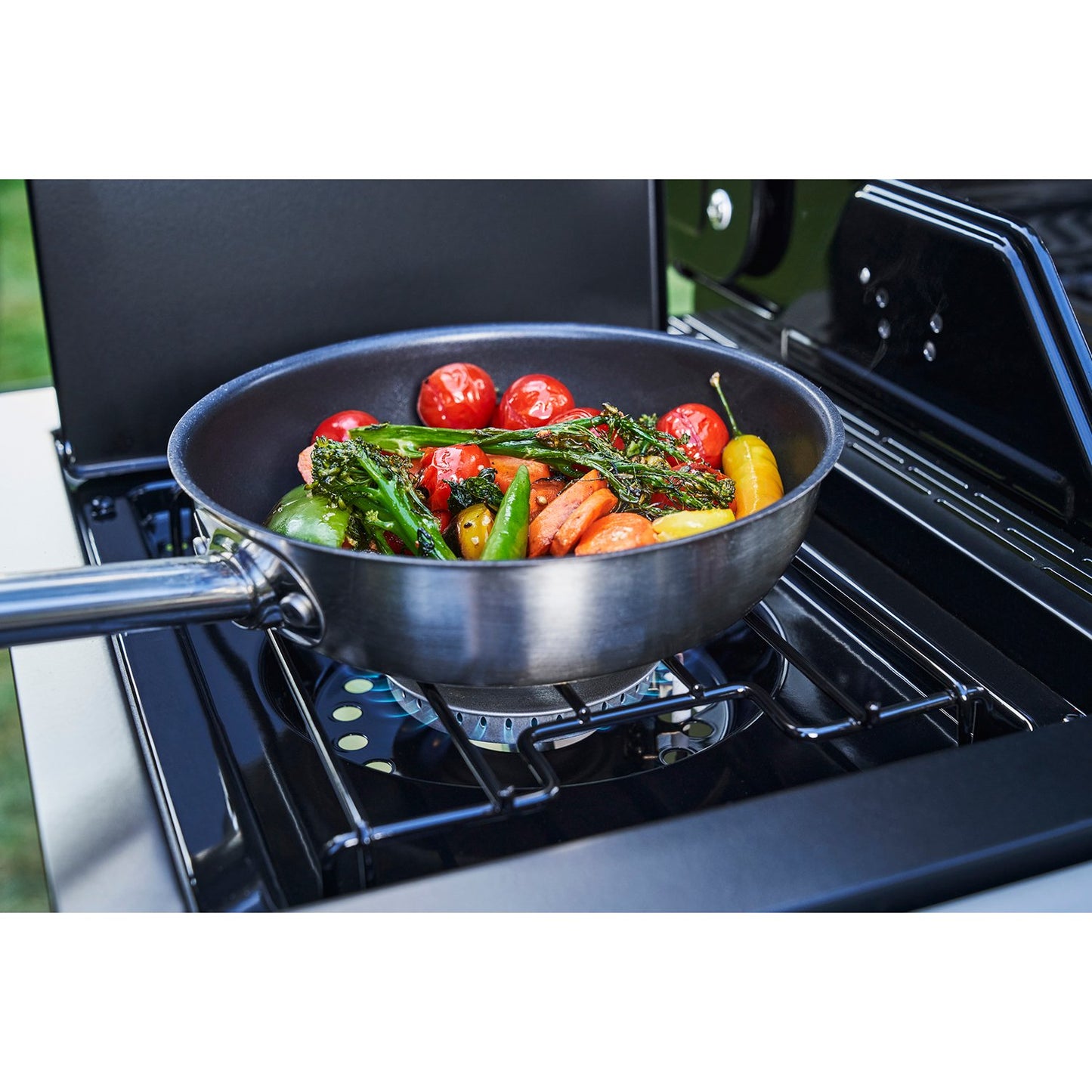 Hybrid Grill Gas2Coal 2.0, 3+1 Burners, Gas or Charcoal