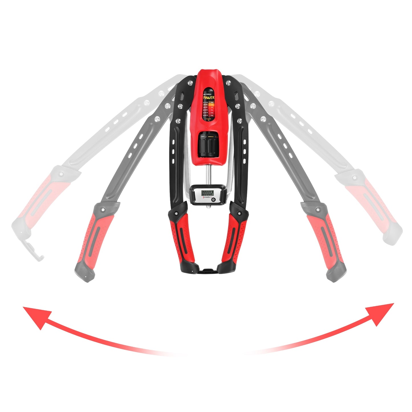 Hydraulic Arm Trainer with Counter – 10–200 kg Resistance