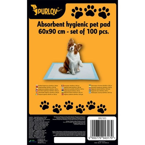 Hygienic pad 60x90cm 100 pcs. Purlov 21603