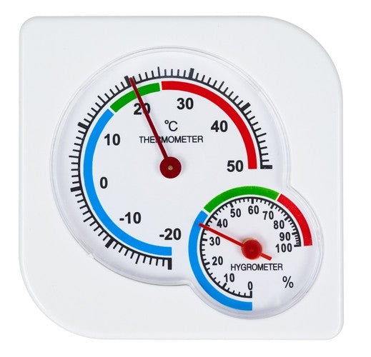Hygrometer - an analogue humidity meter