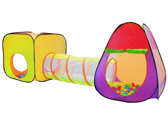 IGLO tent for children + tunnel + 200 balls