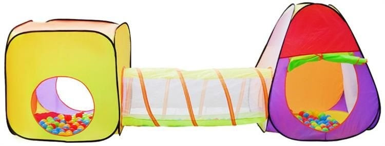 IGLO tent for children + tunnel + 200 balls