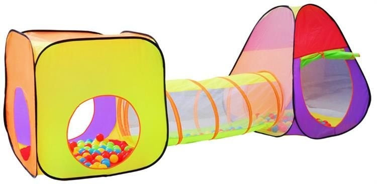 IGLO tent for children + tunnel + 200 balls