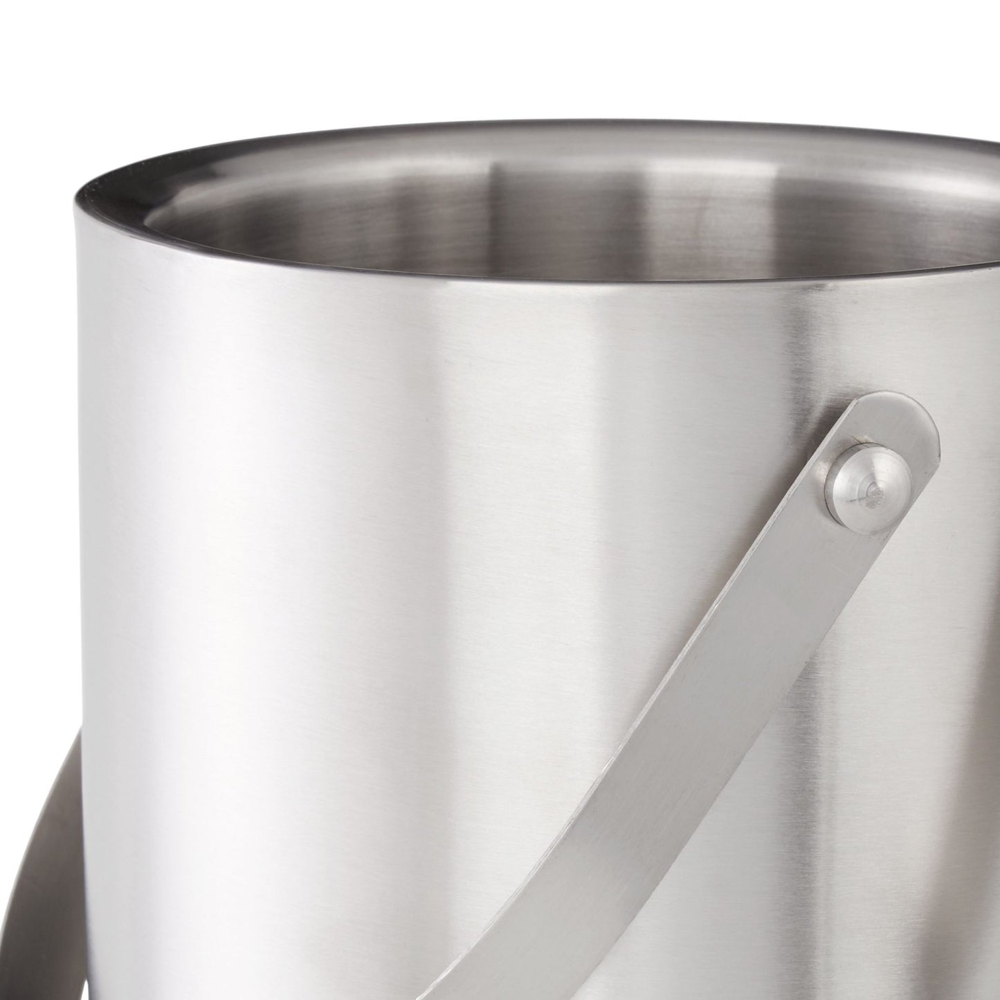 Ice Bucket 2 Liter Closing with Lid and Tongs, Ice Cube Container Wine Cooler
