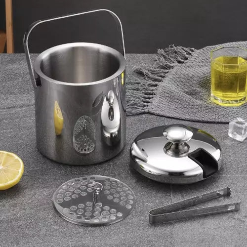 Ice bucket - tongs + spoon Ruhha 21159