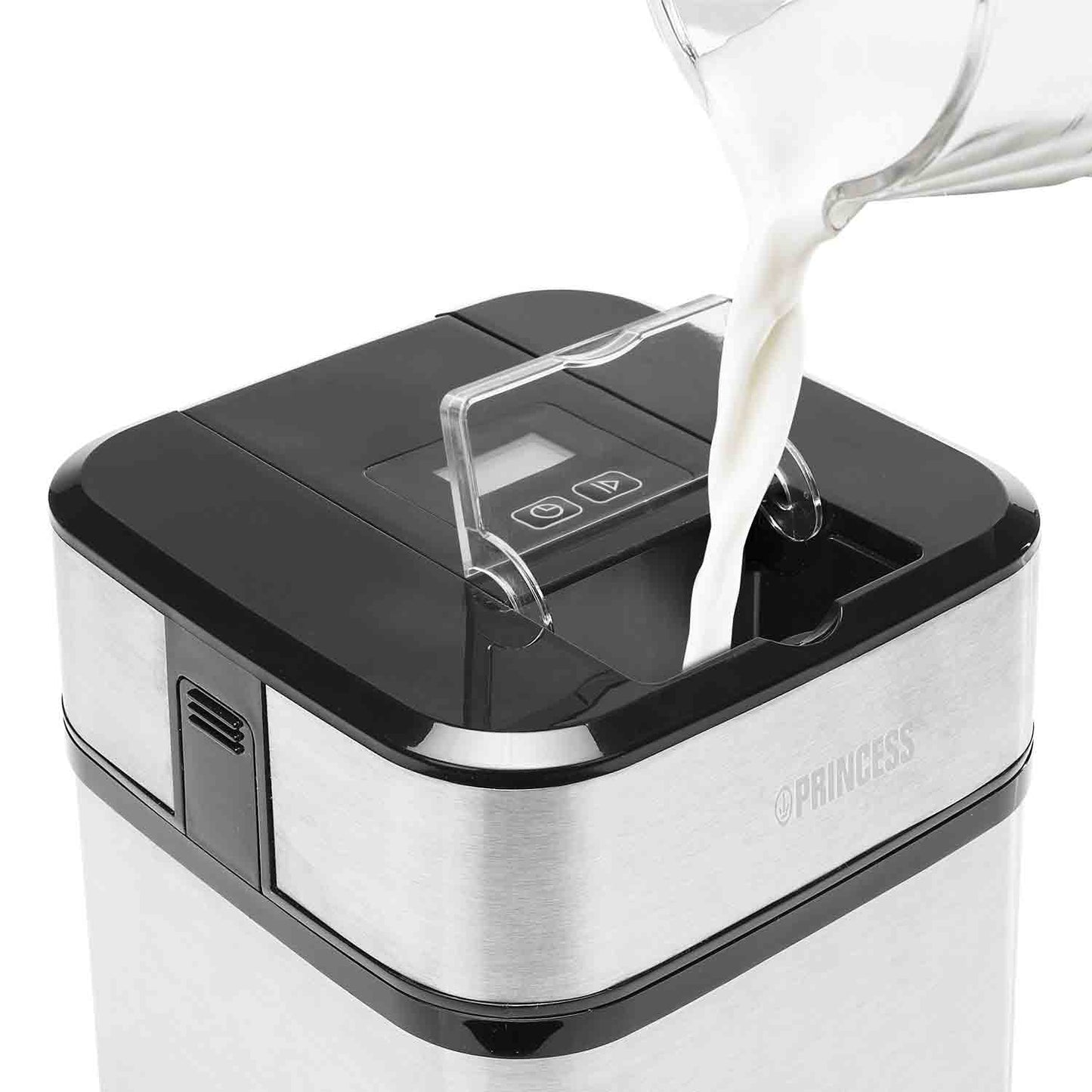 Ice cream maker Stainless 1.5l LCD