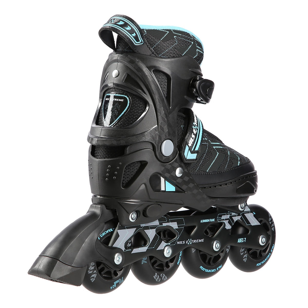 In-Line Skates, Black/Blue, Size L (39-42)