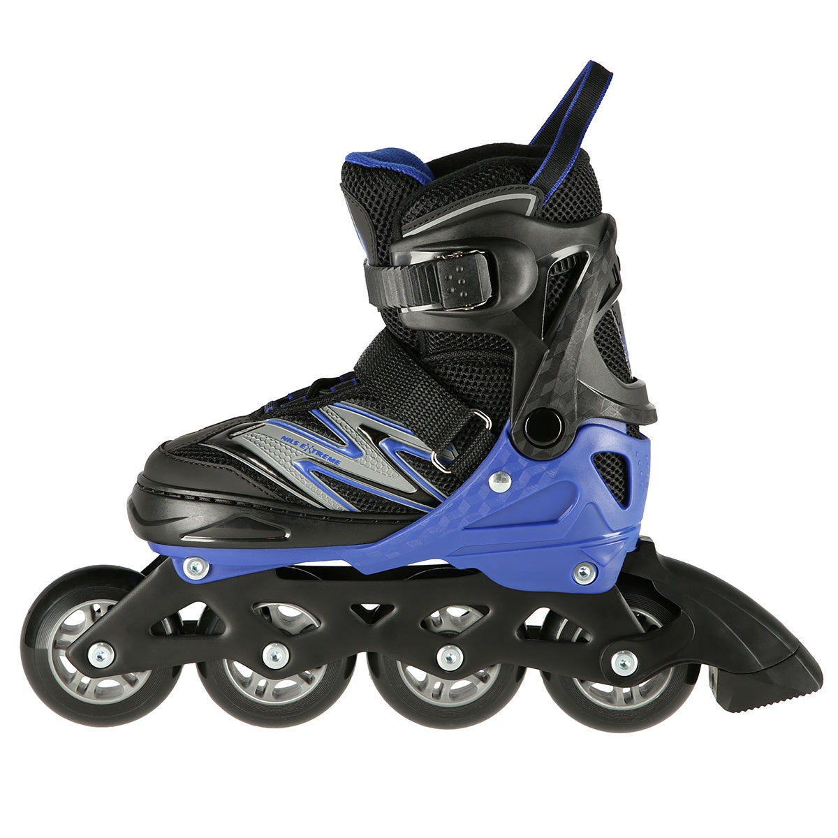 In-Line Skates, Black-Blue, Size L (39-42)