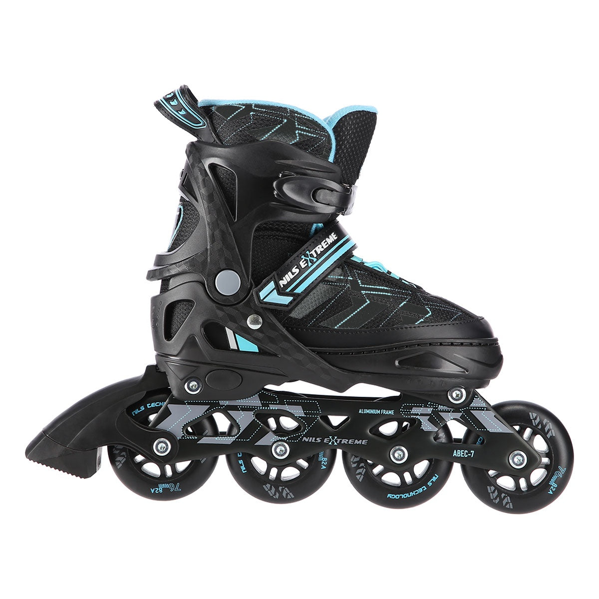 In-Line Skates, Black/Blue, Size S (31-34)