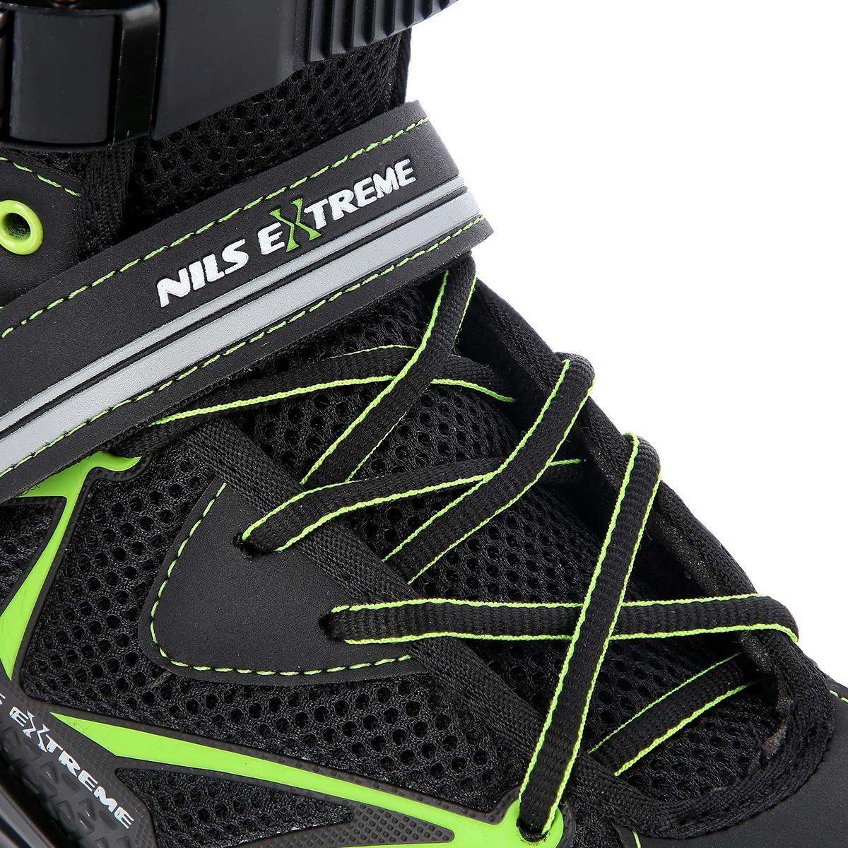 In-Line Skates, Black/Green, Size 40