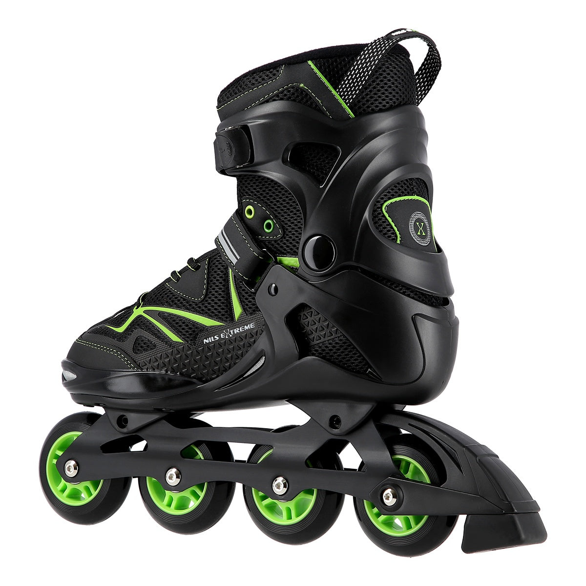 In-Line Skates, Black/Green, Size 40