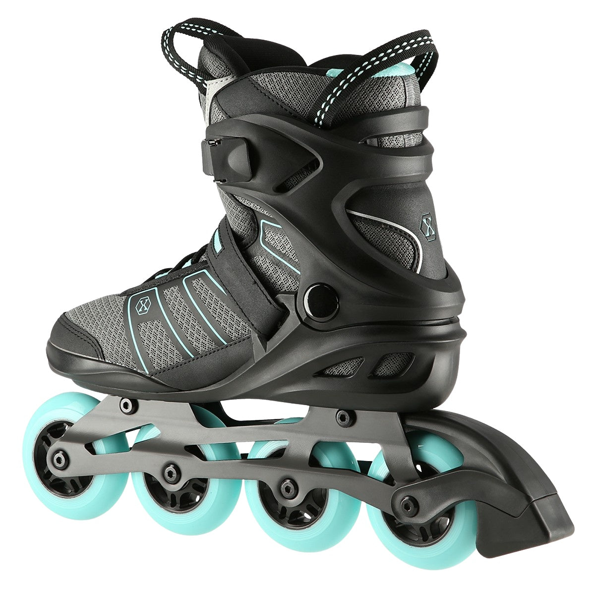 In-Line Skates, Black-Mint, Size 45