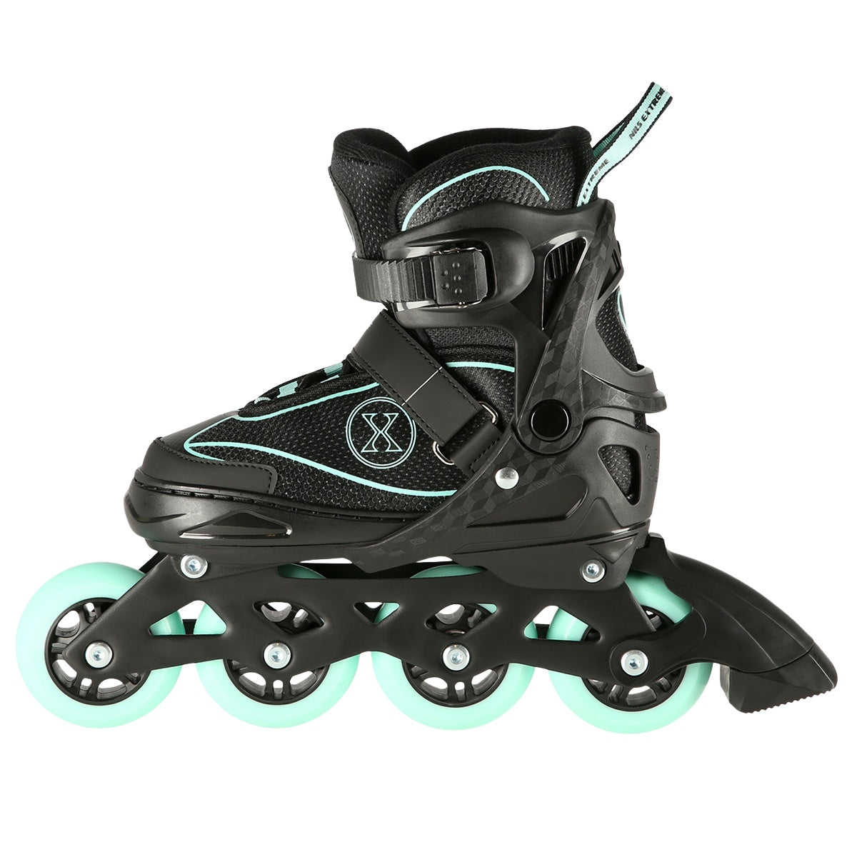 In-Line Skates, Black-Mint, Size L (39-42)
