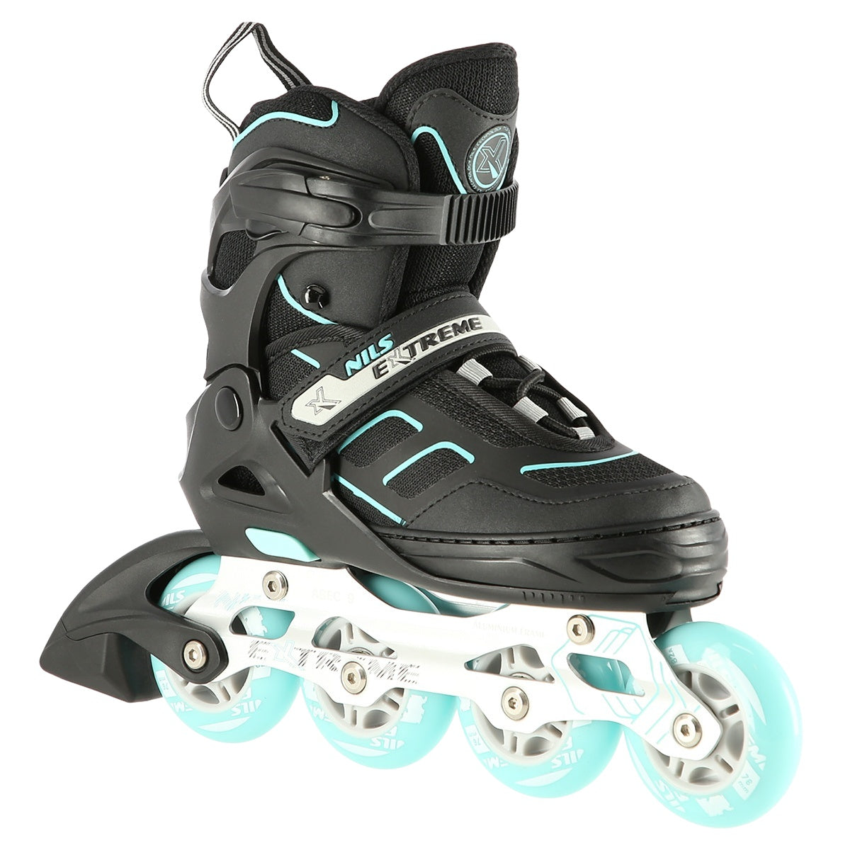 In-Line Skates, Black-Mint, Size L (39-42)
