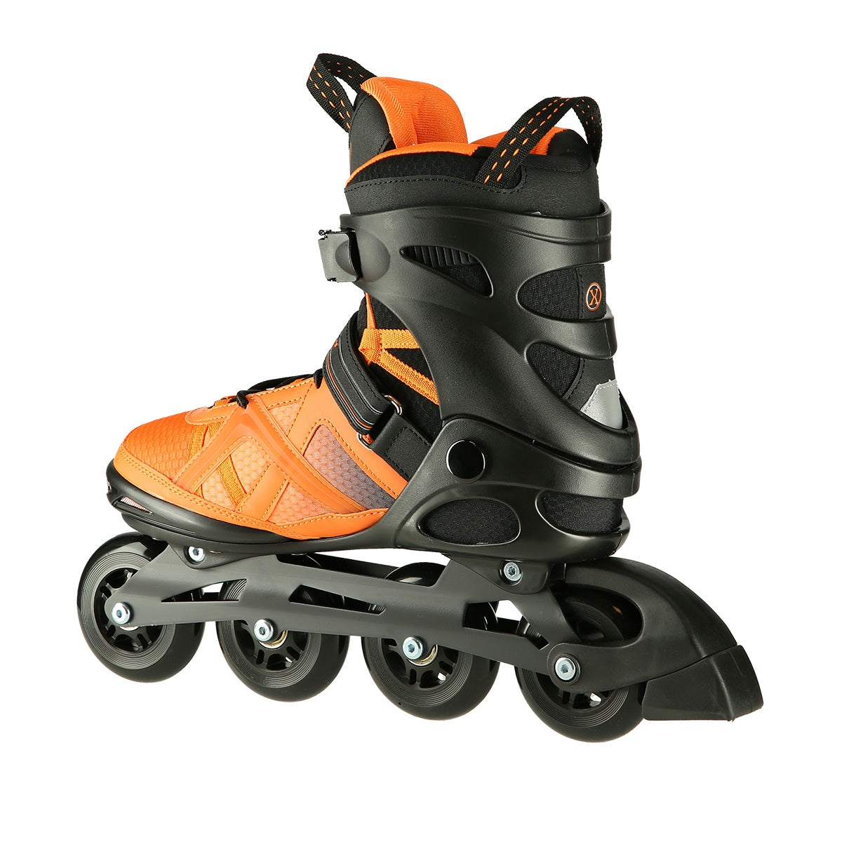 In-Line Skates, Black-Orange, Size 44