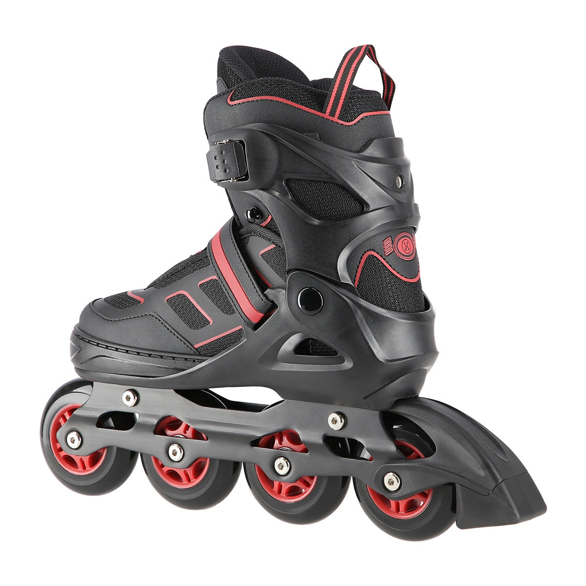 In-Line Skates, Black-Red, Size M