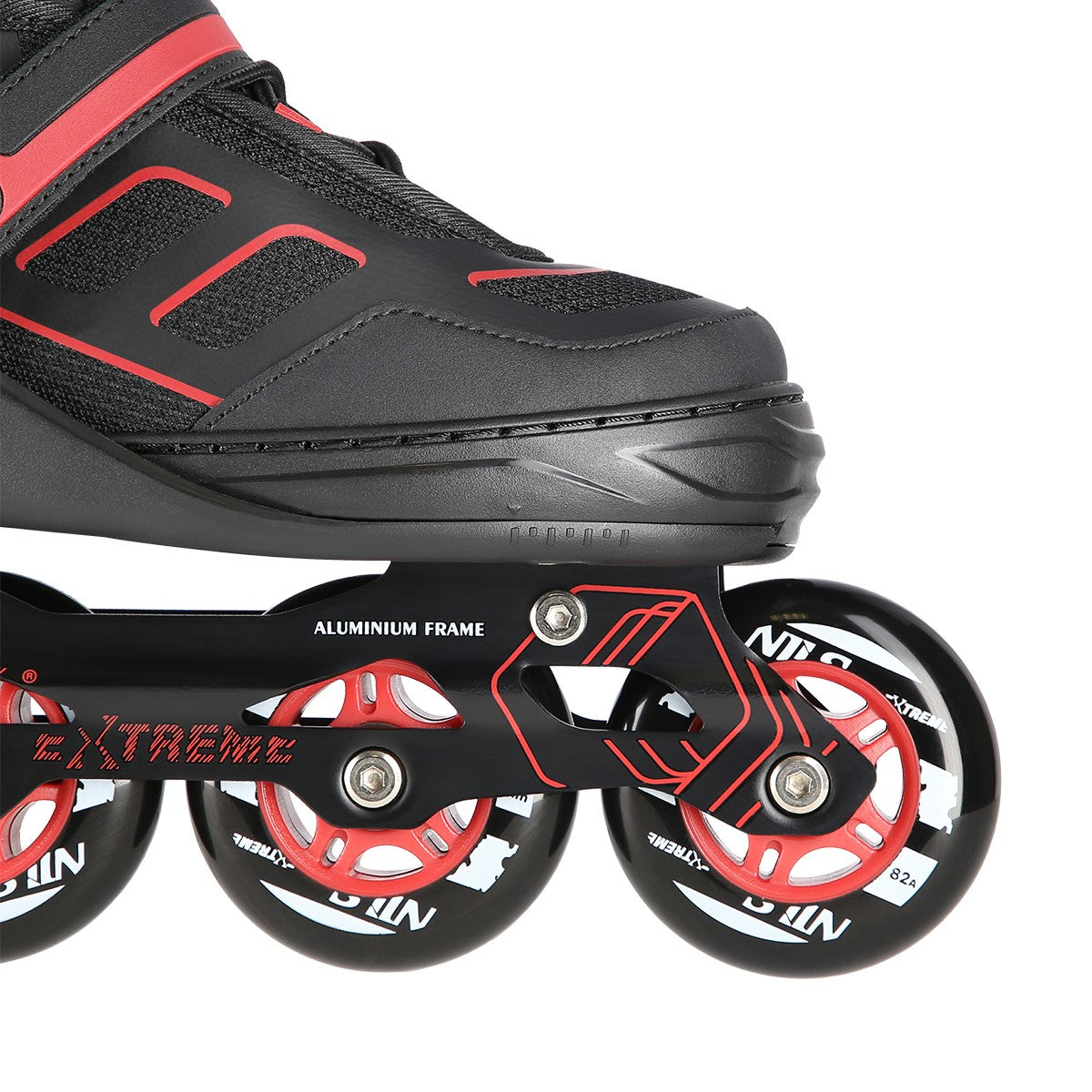 In-Line Skates, Black-Red, Size M