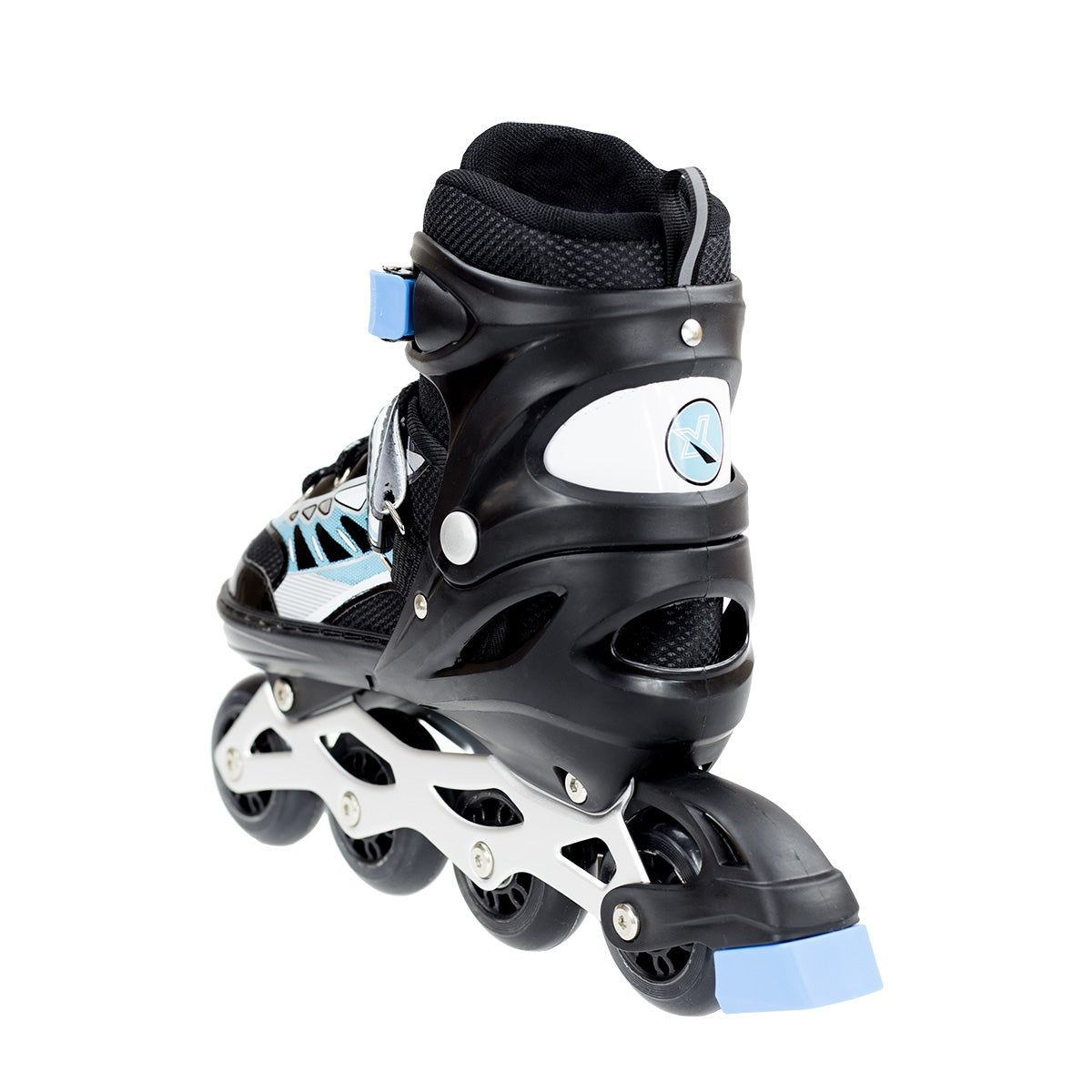 In-Line Skates, Black, Size M, Adjustable Fit