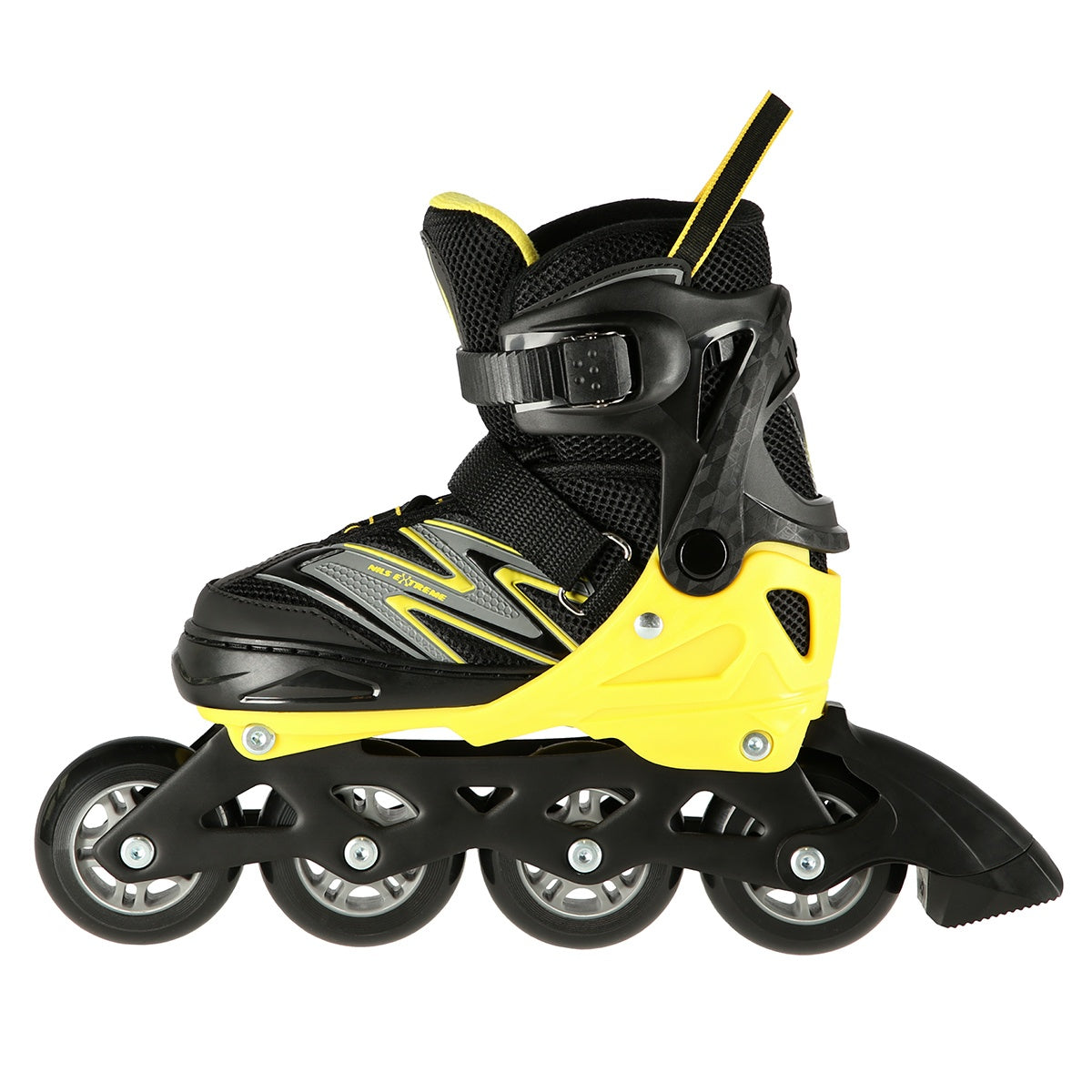 In-Line Skates, Black-Yellow, Size S (31-34)