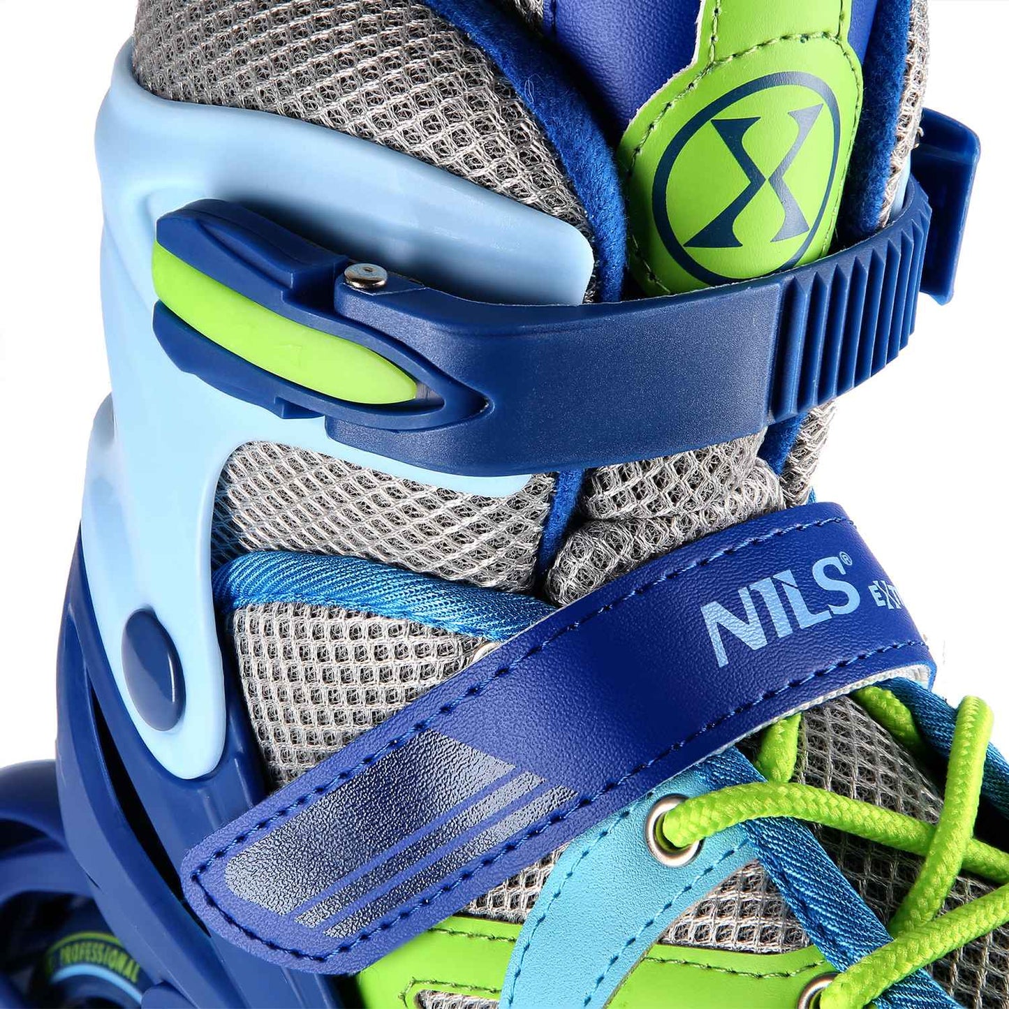 In-Line Skates, Blue-Green, Size M (35-38)