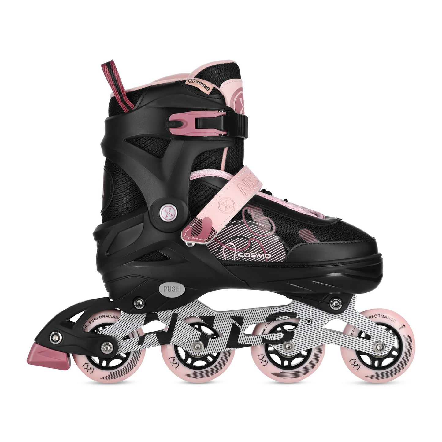 In-Line Skates, Cosmo Pink, Size L (38-41)