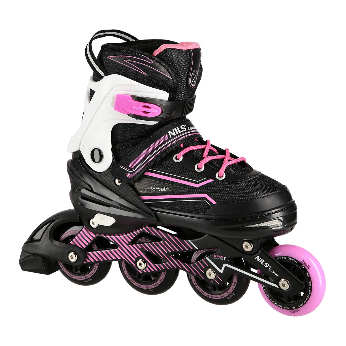 In-Line Skates, Pink, Size L (39-42)