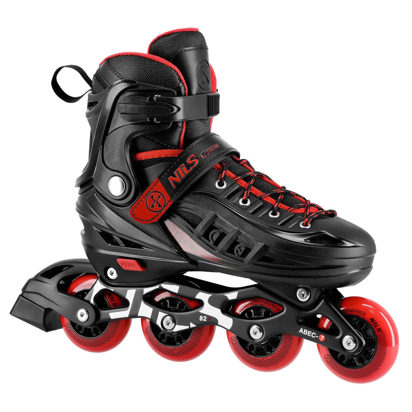 In-Line Skates, Red, Size M (34-38)