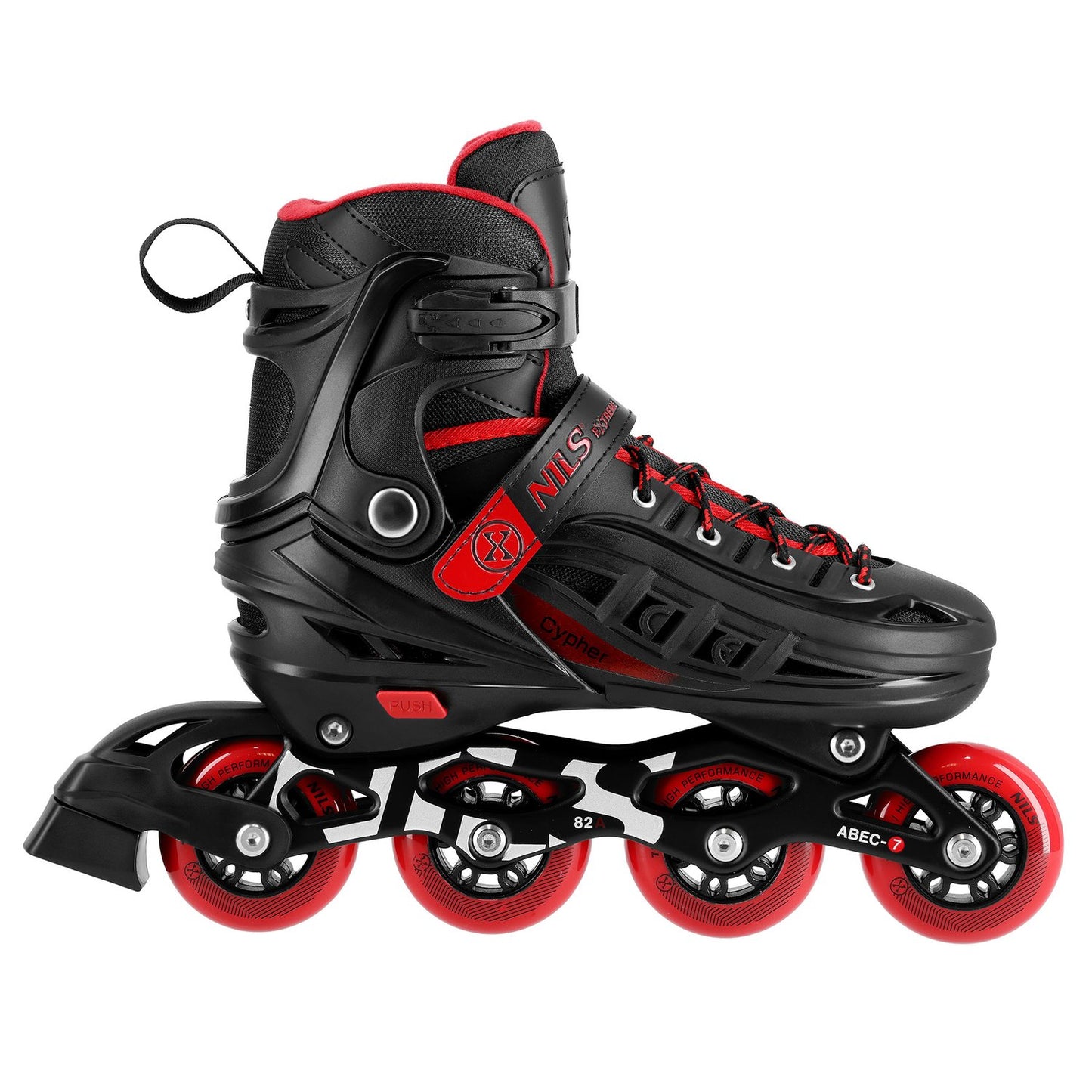 In-Line Skates, Red, Size M (34-38)