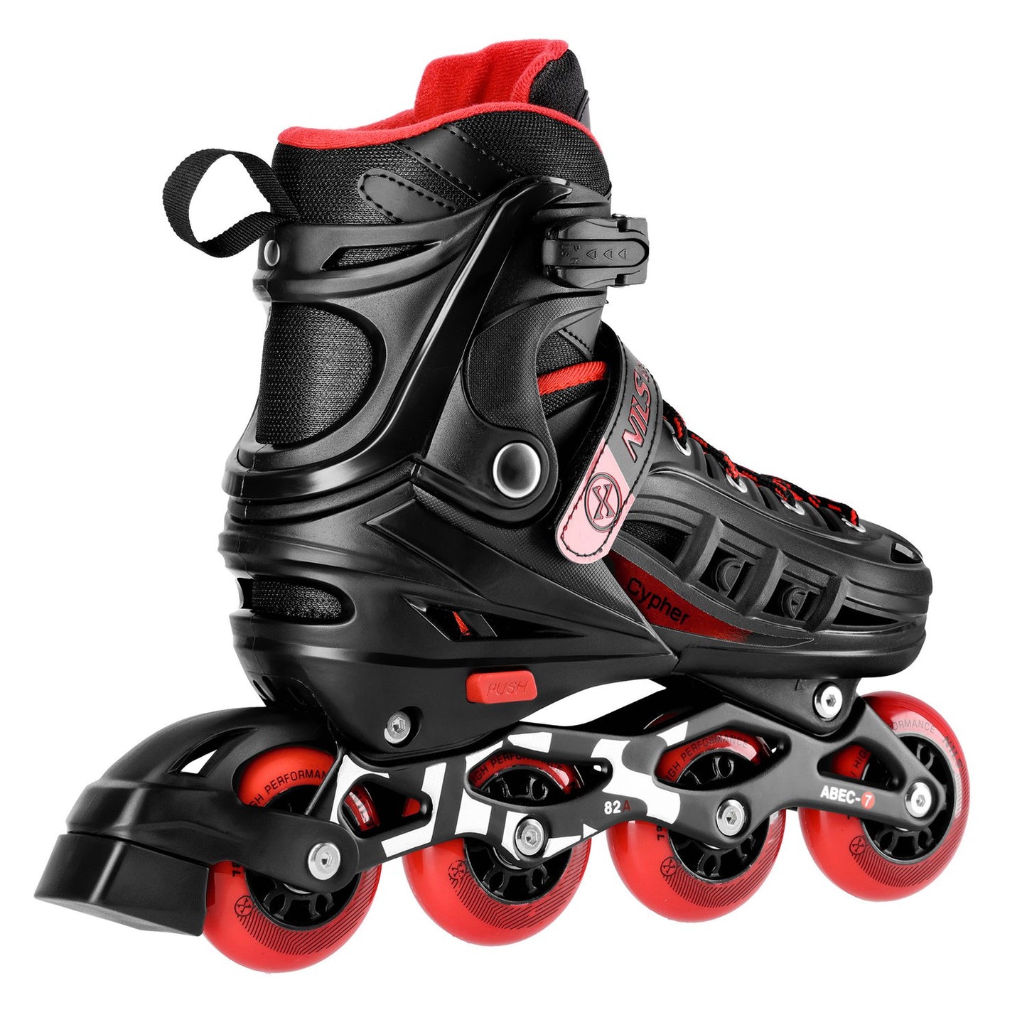In-Line Skates, Red, Size M (34-38)