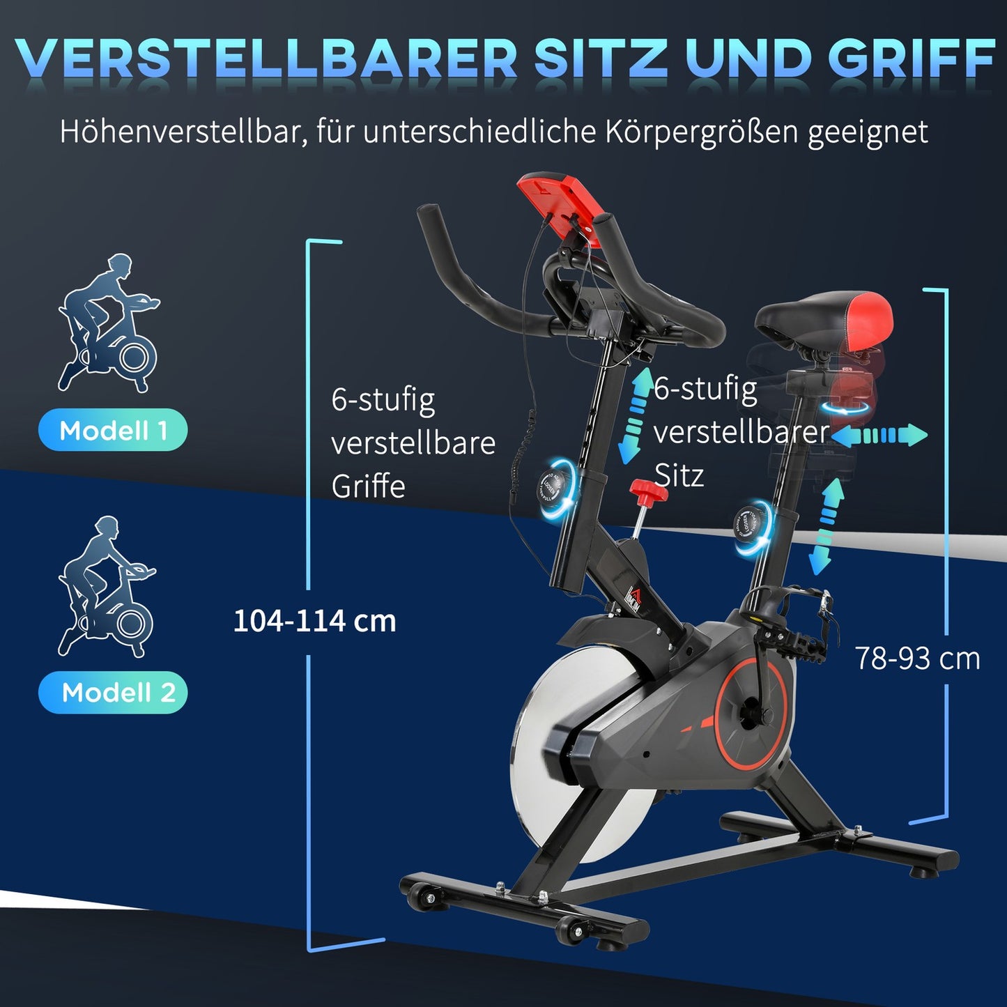 Indoor Bicycle trainer, Training equipment 85x46x114 cm