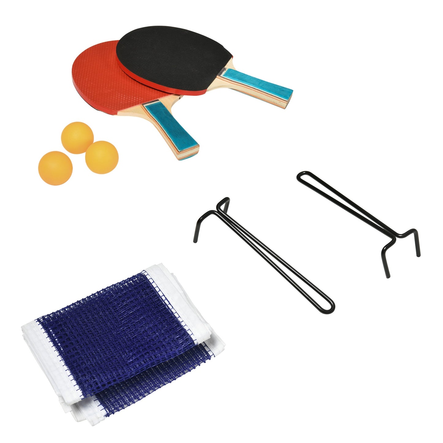 Folding Indoor Table Tennis Table with Wheels - Green