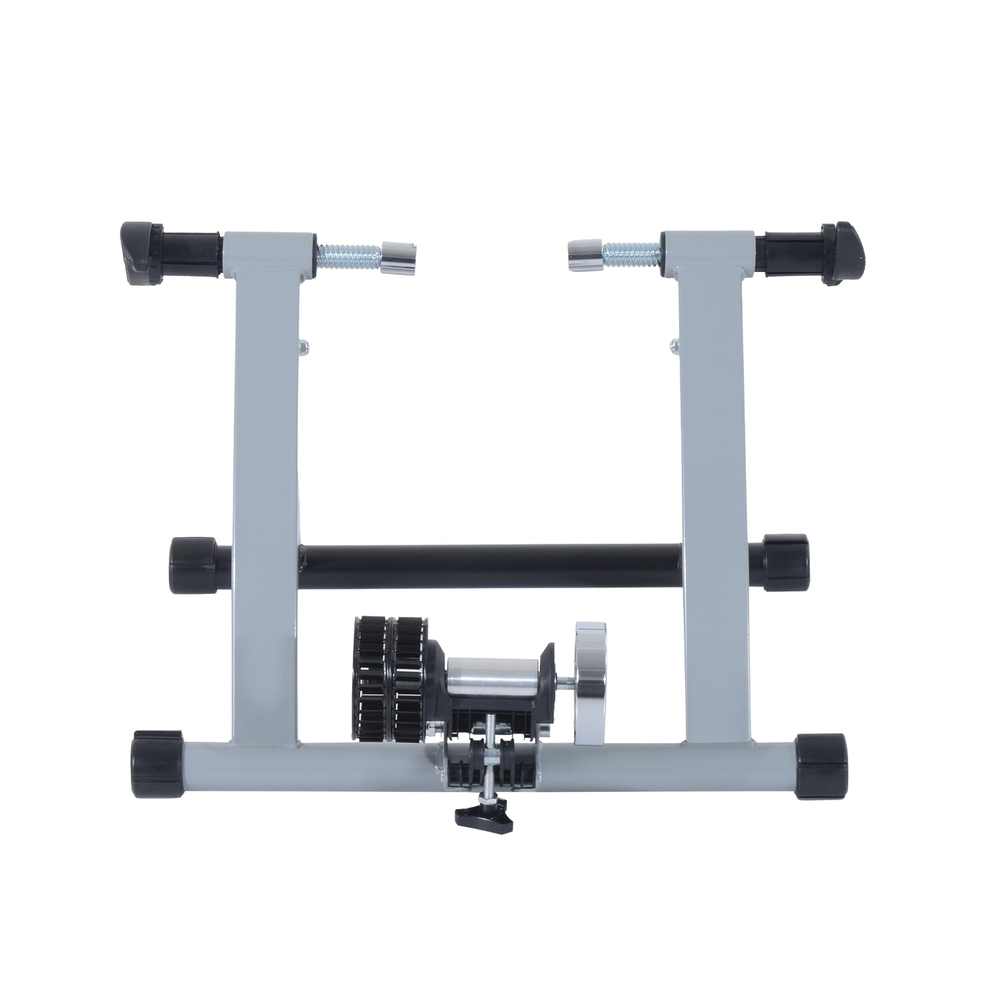 Indoor bike trainer, foldable magnetic brake, steel