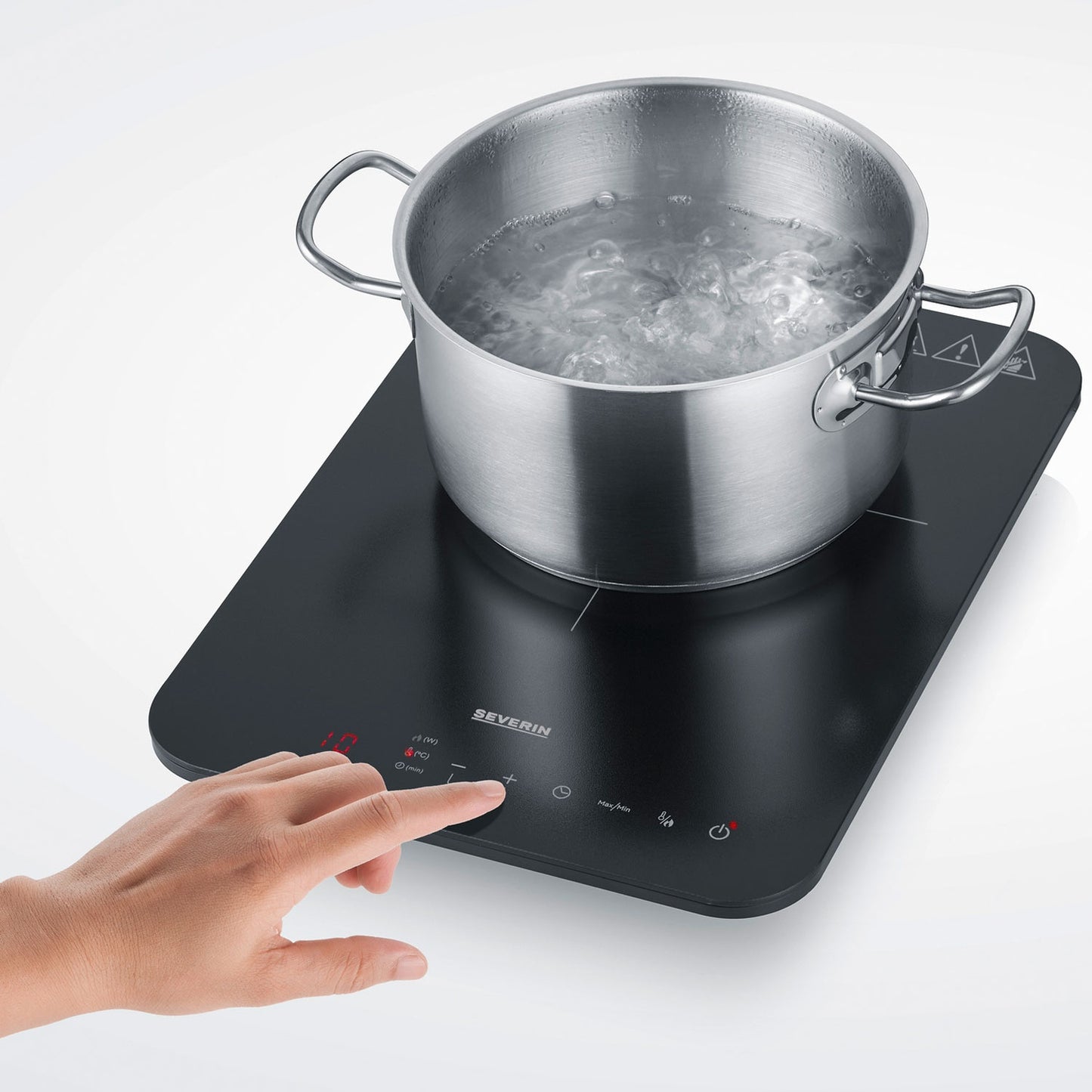 Induction hob single KP1032 2000W 22cm