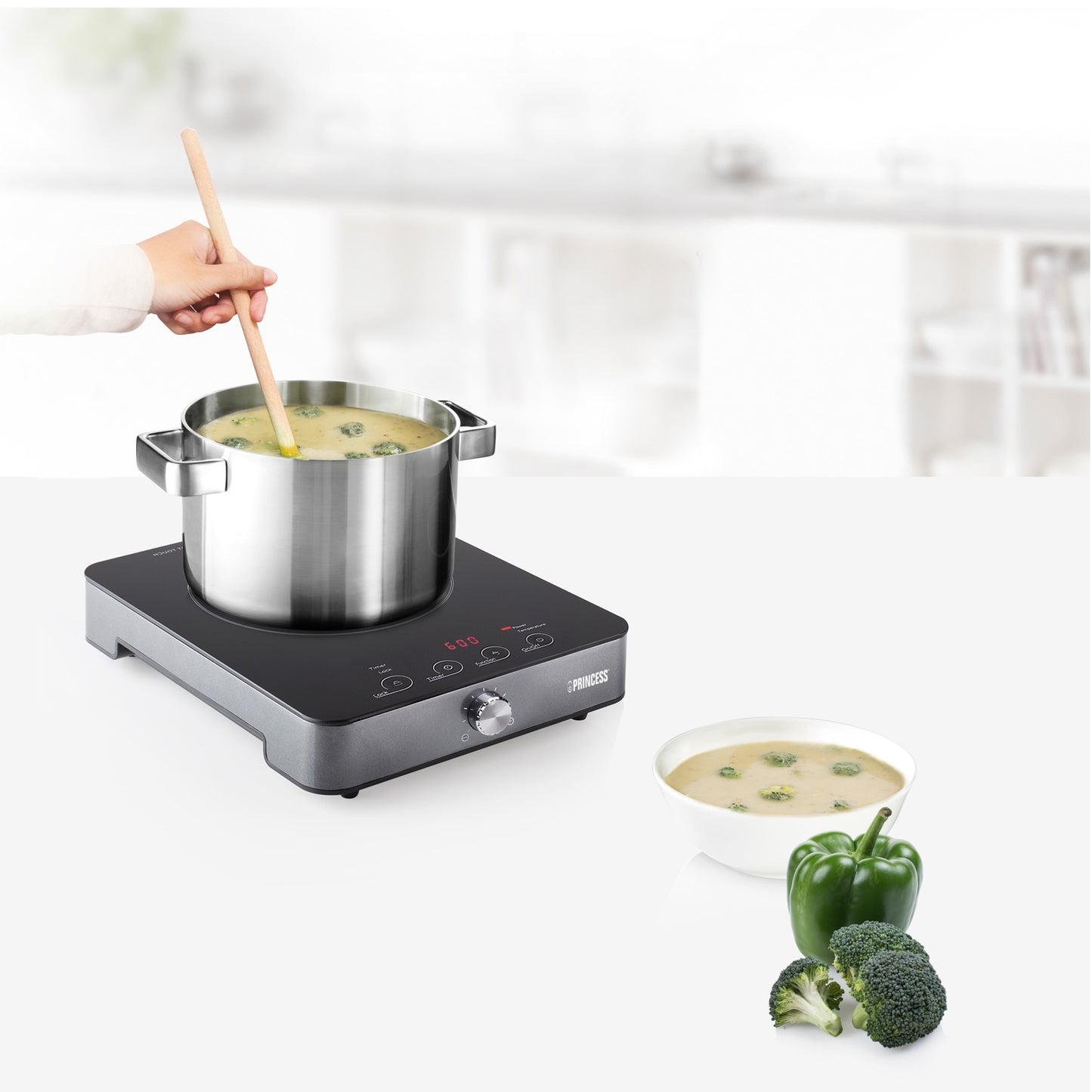 Induction plate Digital singe